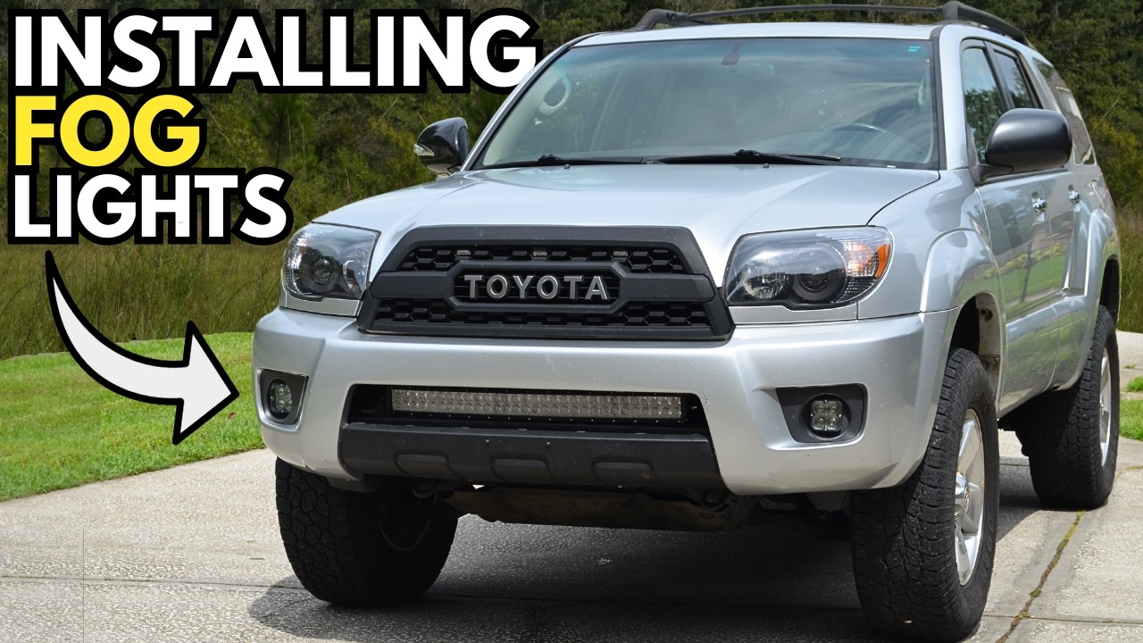 Toyota 4Runner Fog Lights Installation Guide (4th Gen)