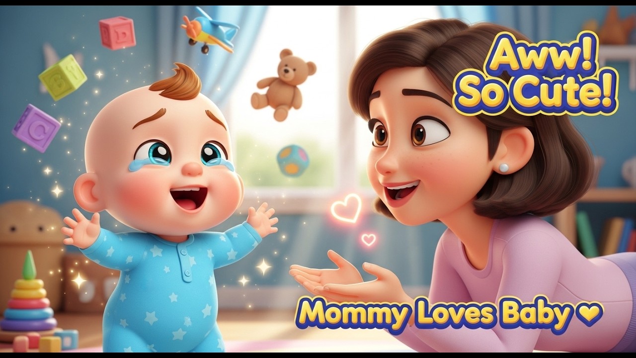 If You’re Happy and You Know It – Mom & Baby Song | Nursery Rhymes & Kids Songs | WellSon Kids