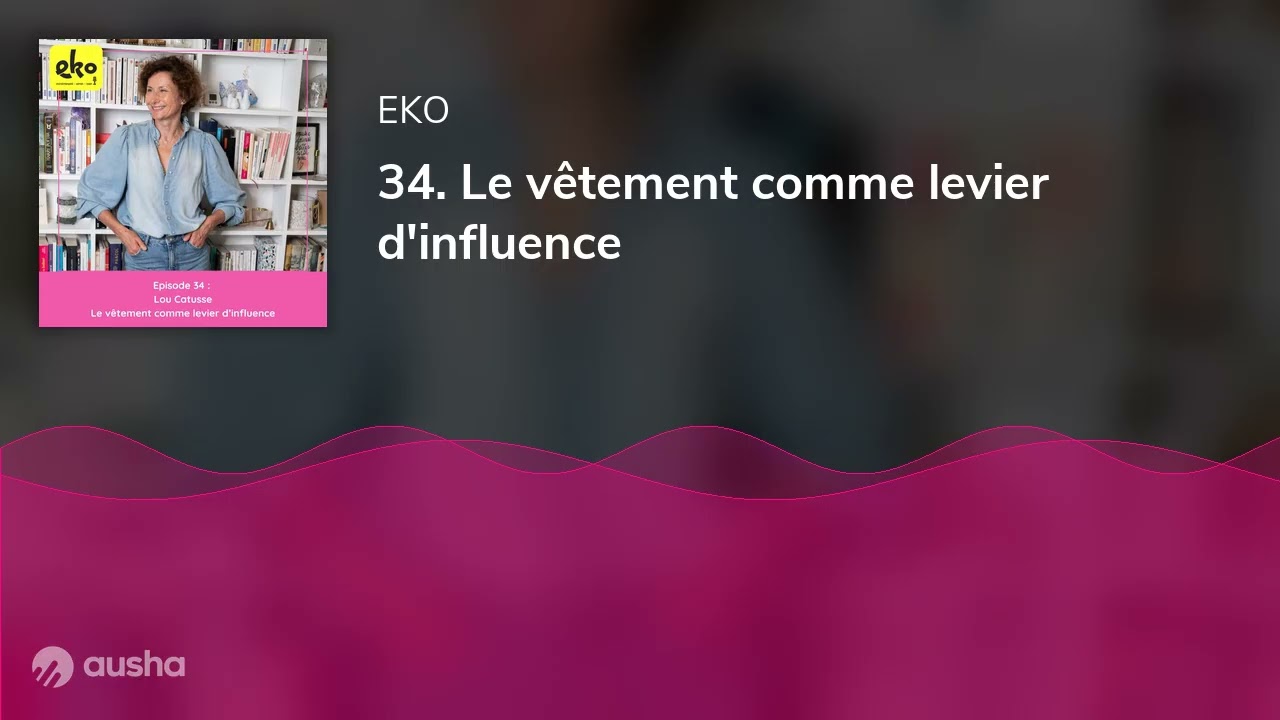 34. Le vêtement comme levier d'influence