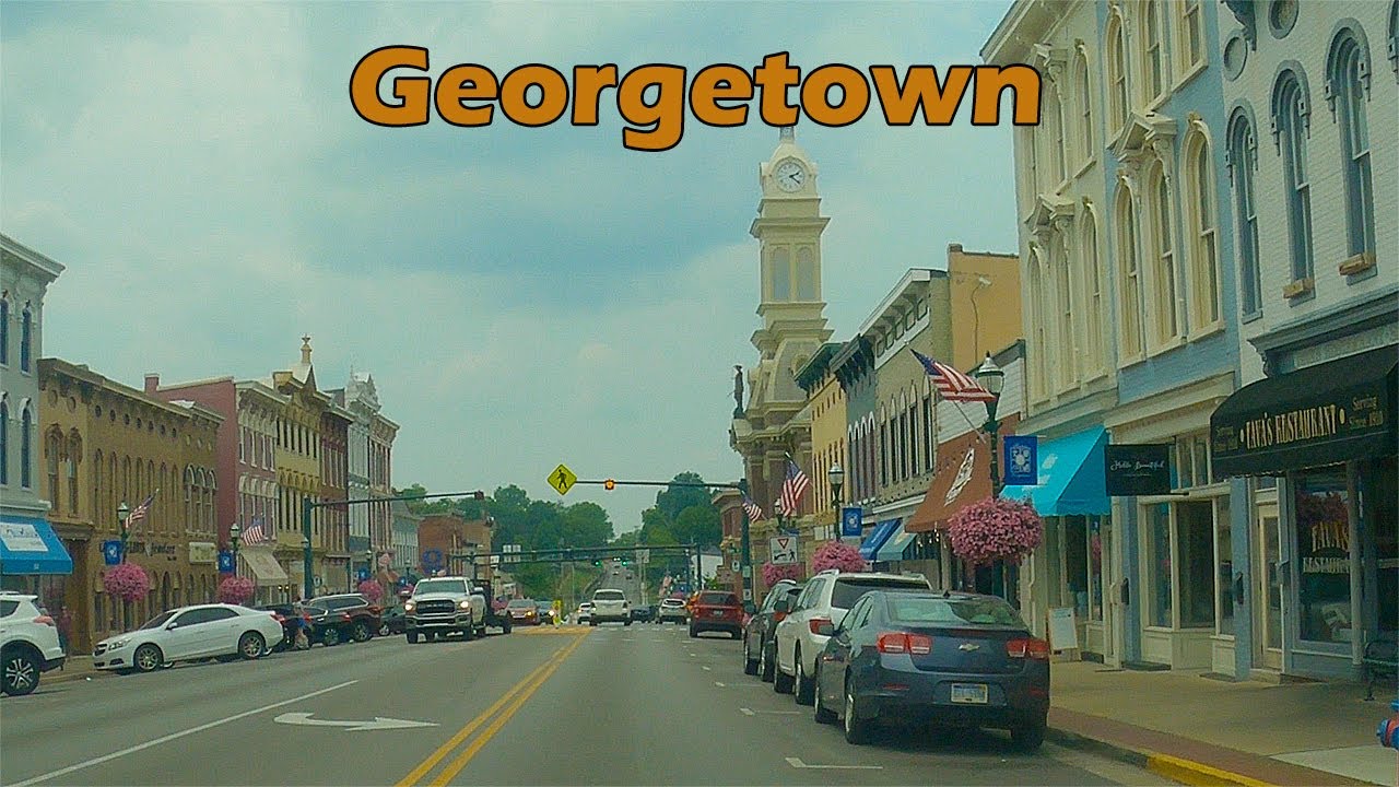 Georgetown Kentucky, USA Downtown Drive-Thru