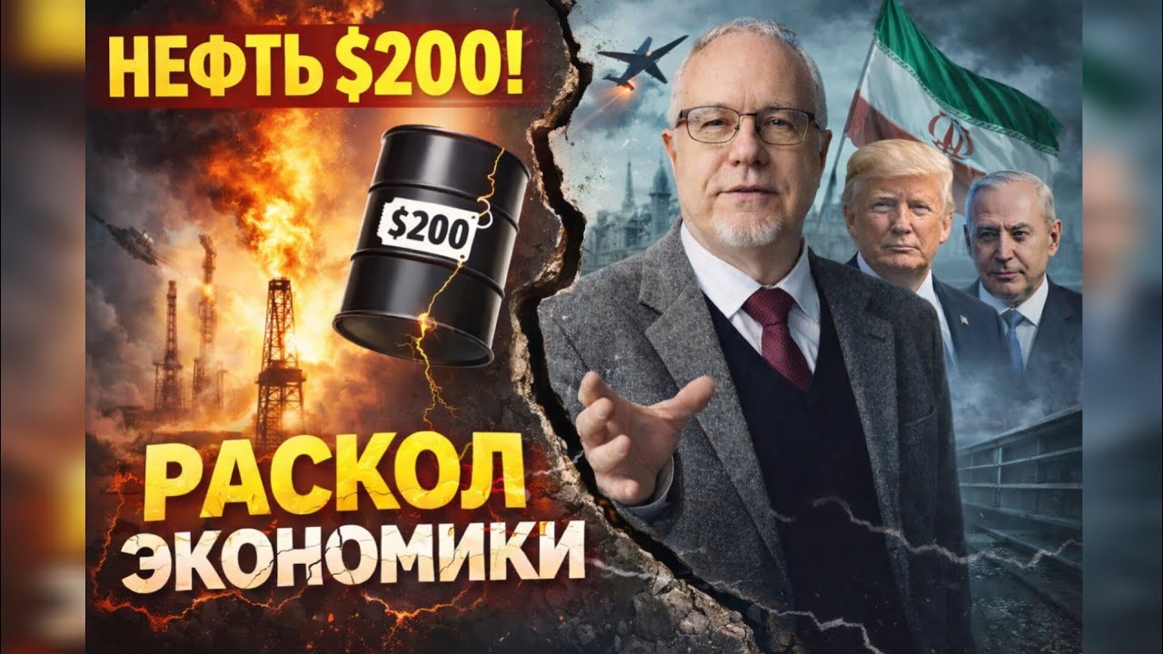 НЕФТЬ ПО 200$: Липсиц дал страшный прогноз! США давят на Израиль. Что будет с экономикой РФ? 