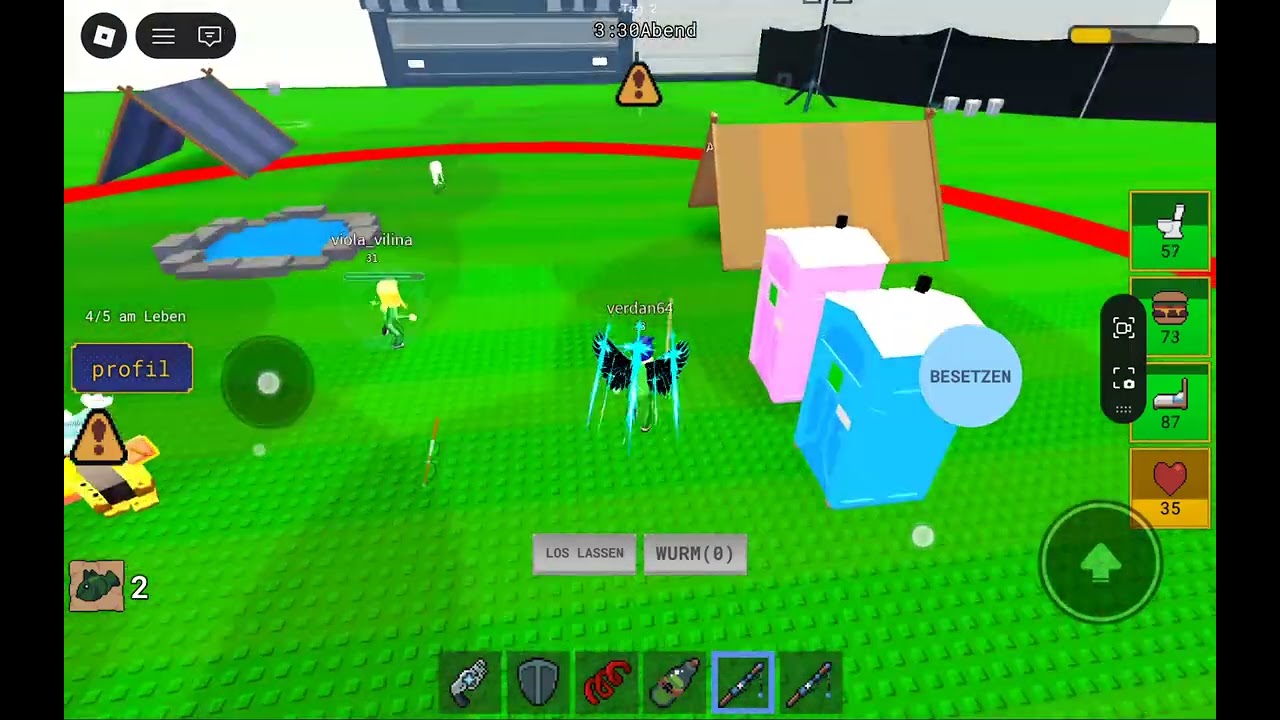 Heute spiele ich bleib im kreis aber ich habe entlich gewonen💯🎉