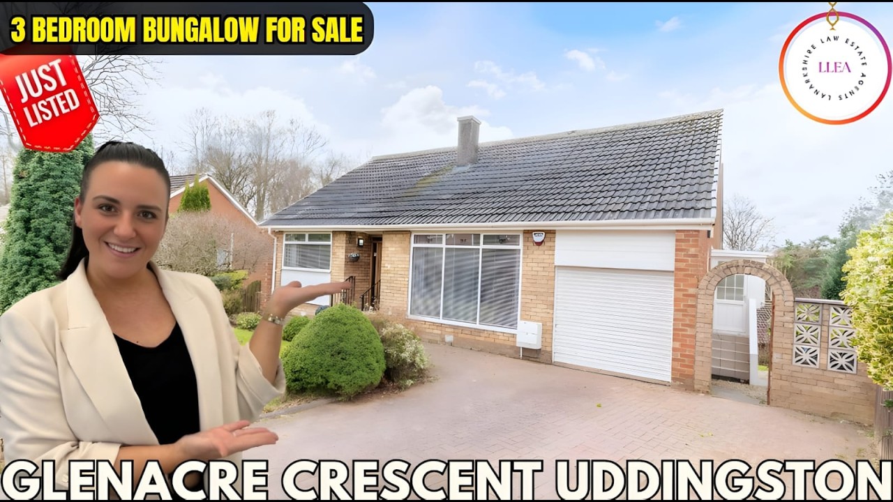 3 Bedroom Bungalow for Sale in Uddingston | Glenacre Crescent Property Tour