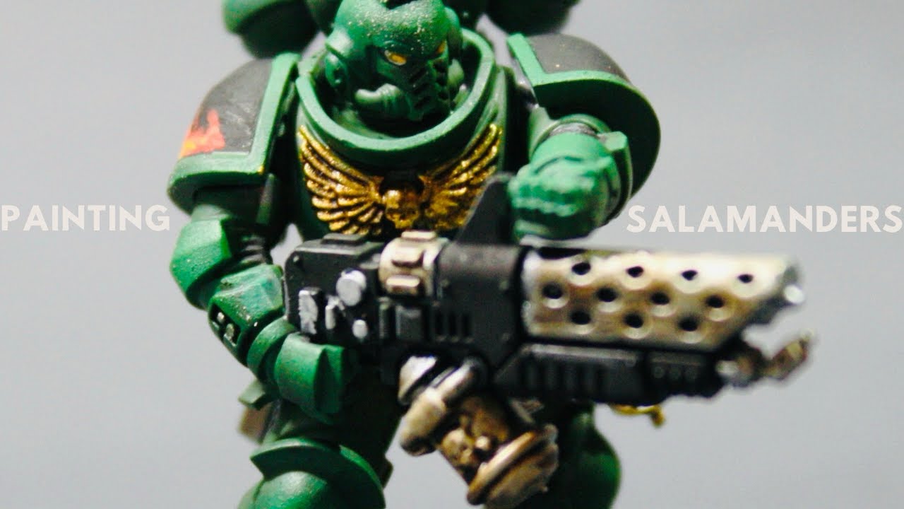 How To Paint Warhammer Infernus Marines As Salamanders