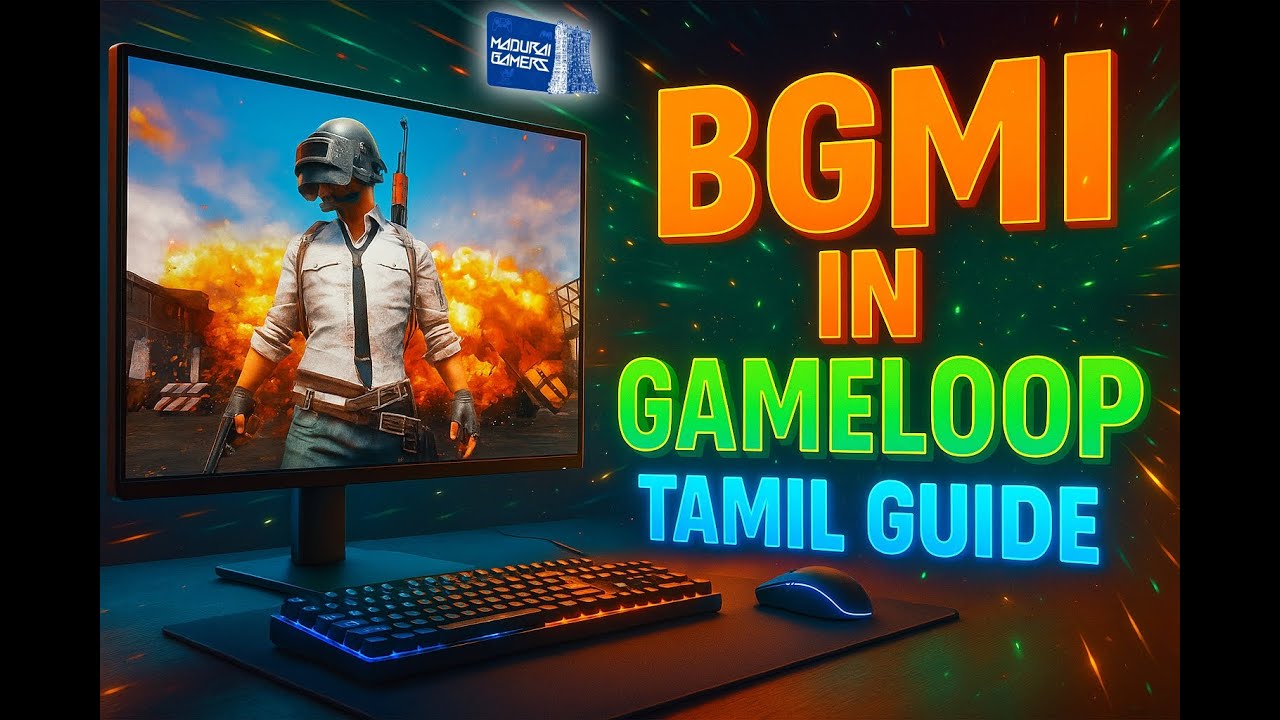 How to Play BGMI in PC without ban Tamil | Gameloop Emulator | Madurai Gamers