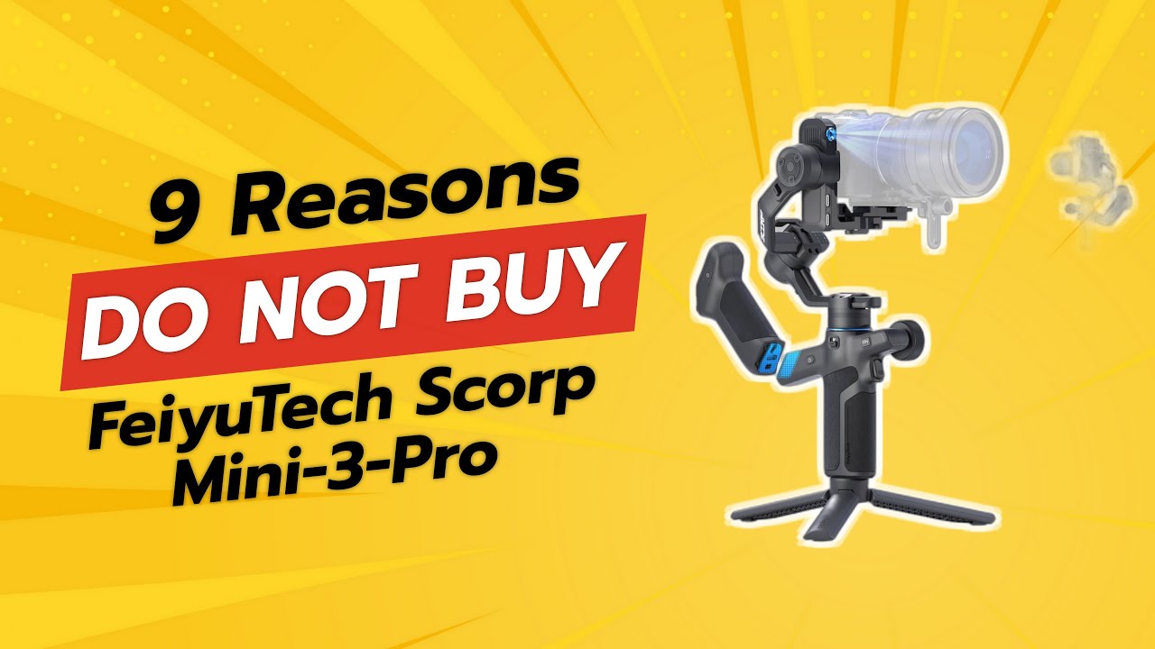 Обзор FeiyuTech SCORP Mini-3-Pro: 9 причин НЕ покупать 😱🚫
