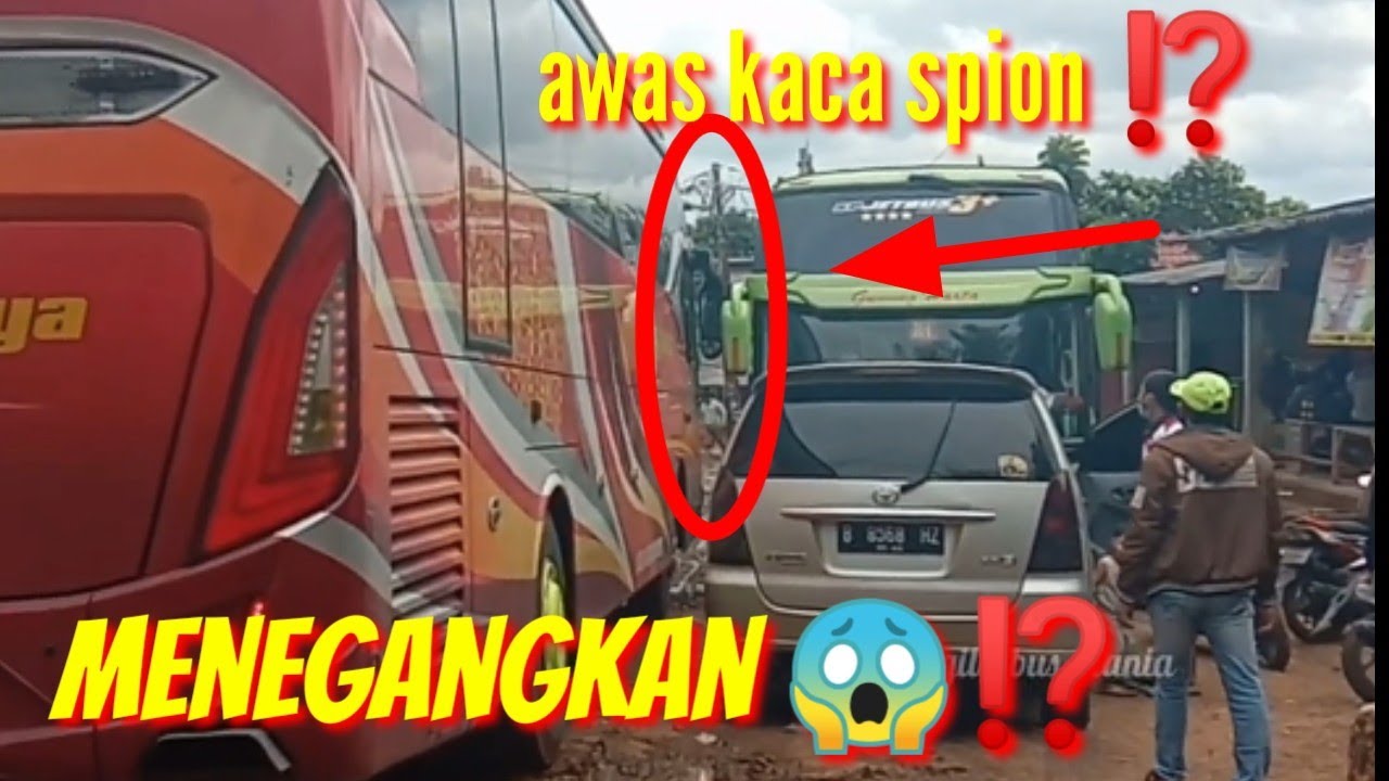 BUKAN KALENG-KALENG INI DIA AKSI SUPIR BIS HANDAL 😱⁉️skilled bus driver action moments, BANG JAGO !!
