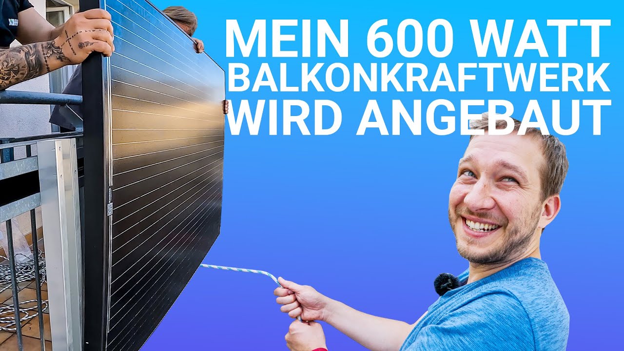 Mein 600W Balkonkraftwerk wird installiert: Worauf ihr achten müsst + Tipps vom Profi