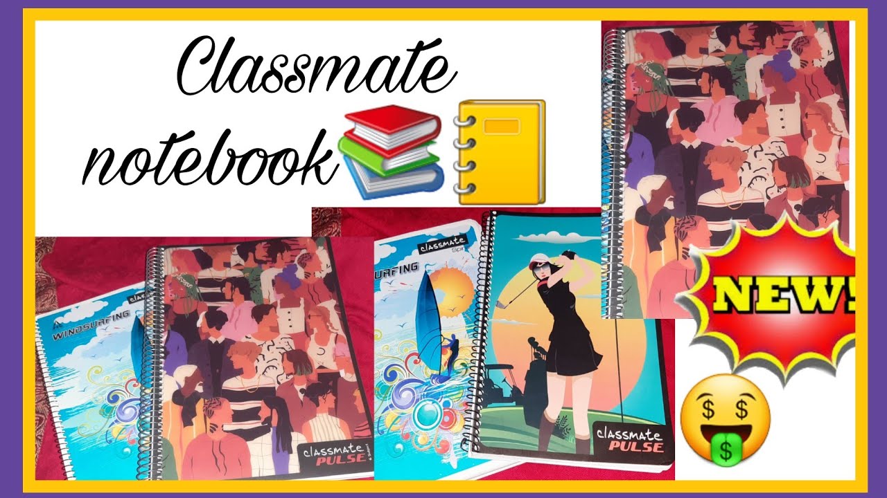ITC Classmate Pulse Spiral Notebook 📚📒 in Two different Sizes👍** Detailed Review ** #review #new