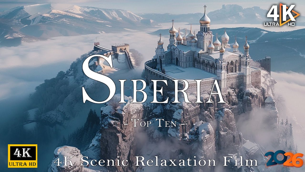 Siberia 4K - Scenic Relaxation Film With Calming Music
