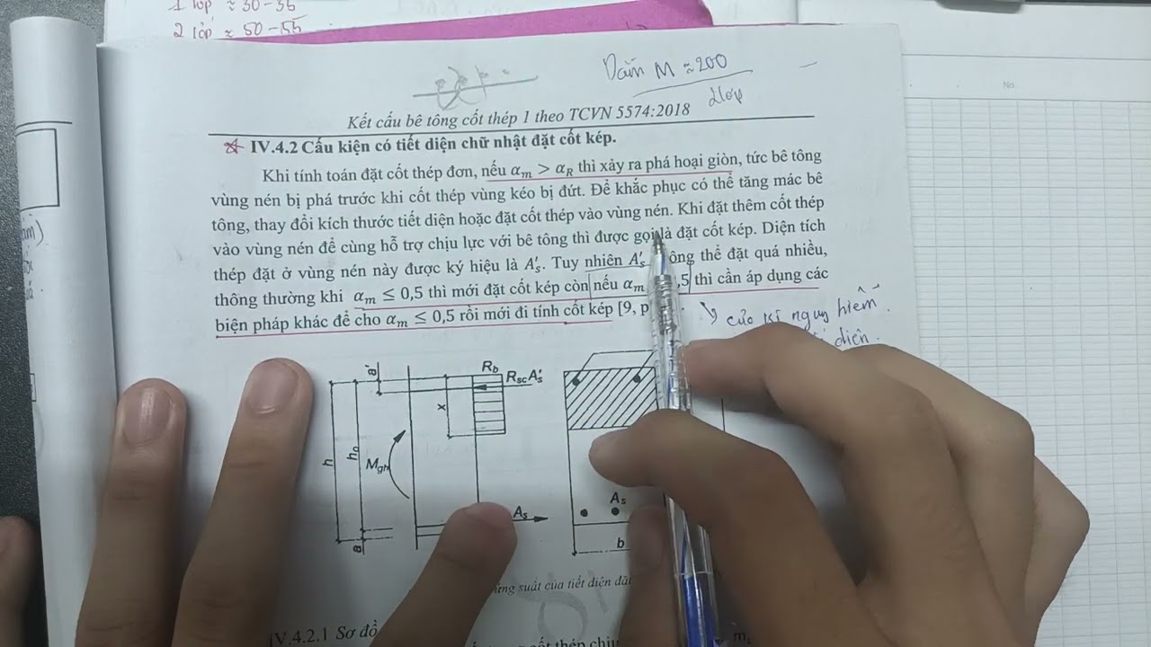 Tính toán cốt thép cấu kiện chịu uốn , tính toán theo cường độ.
