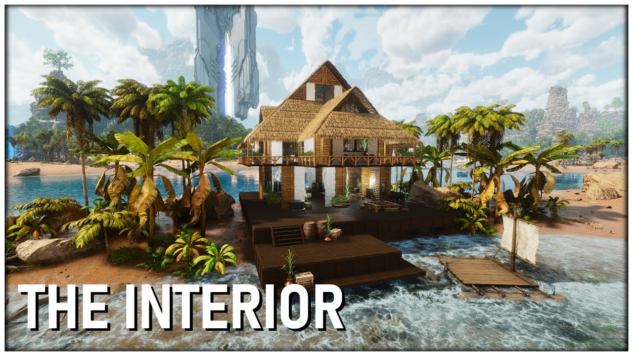 Ark Survival Ascended: A Beach House Interior Design