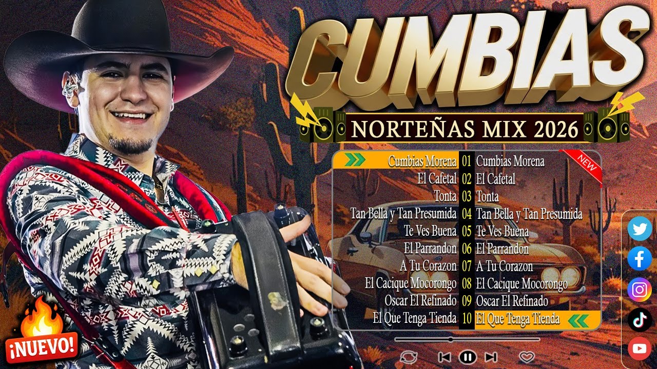 Cumbias Norteñas Pa’ Bailar Sin Parar 💃🔥25 Grandes Éxitos | Cumbias Mix