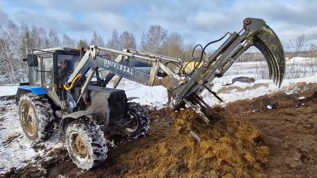 Зима пришла - накрыло снегом / Бригадой на дальняк за кормами. За Русь !