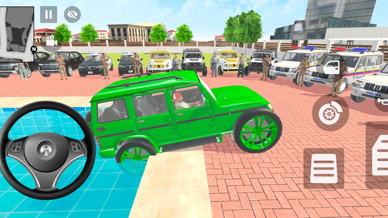 Modified Police Car 🚨 Gangster Life in Indian Streets | Open WorldGame game for android ❤️ 