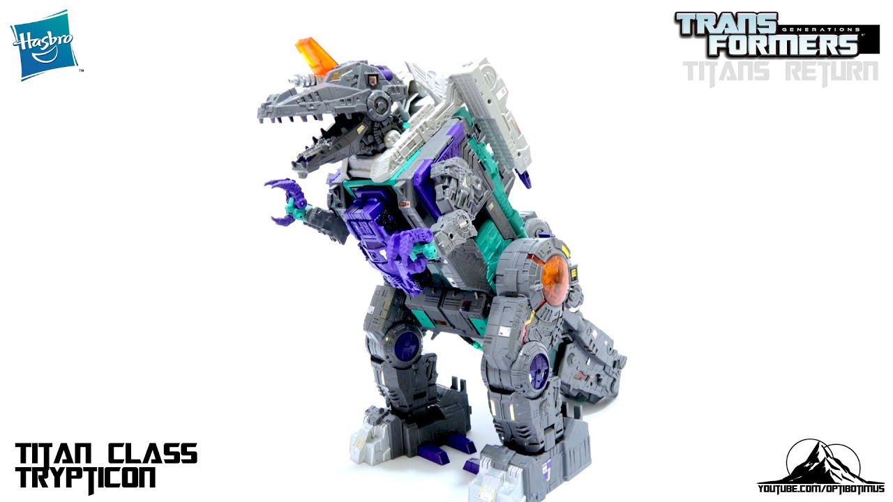 Optibotimus Reviews:  Transformers Titans Return Titan Class TRYPTICON