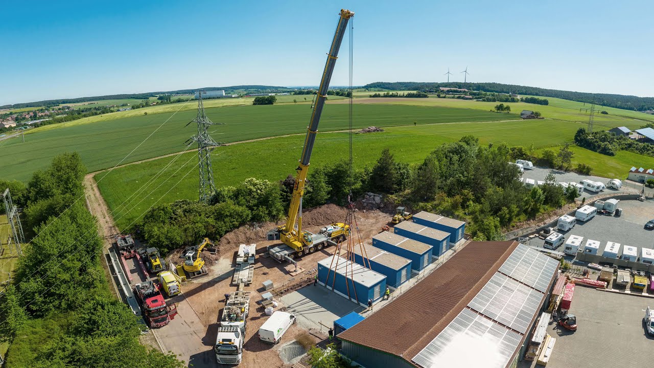 Diespeck Batteriegroßspeicher Anlagenbau 21 MW / 24 MWh - specs