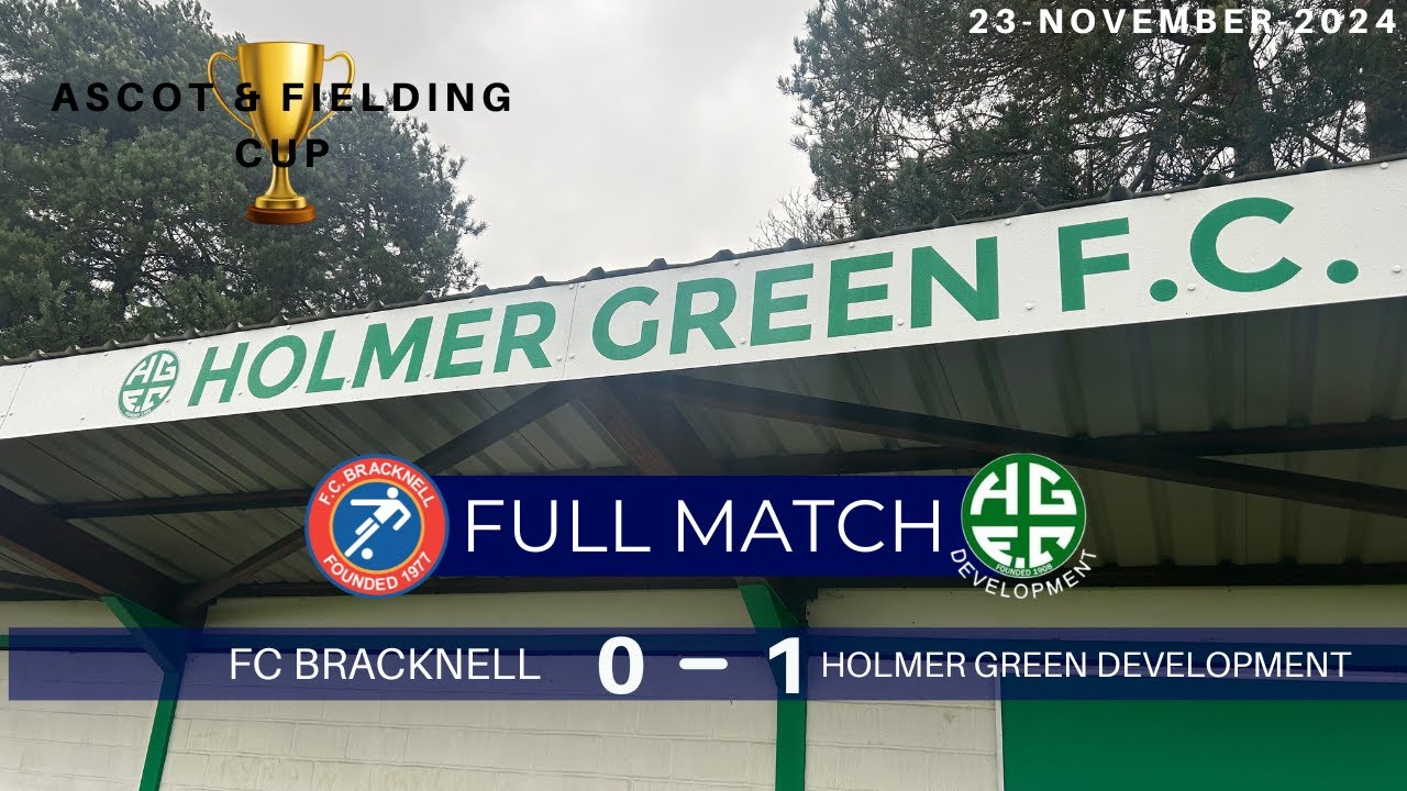 FC Bracknell Vs Holmer Green Development (23/11/2024 Watchet Lane, Holmer Green)