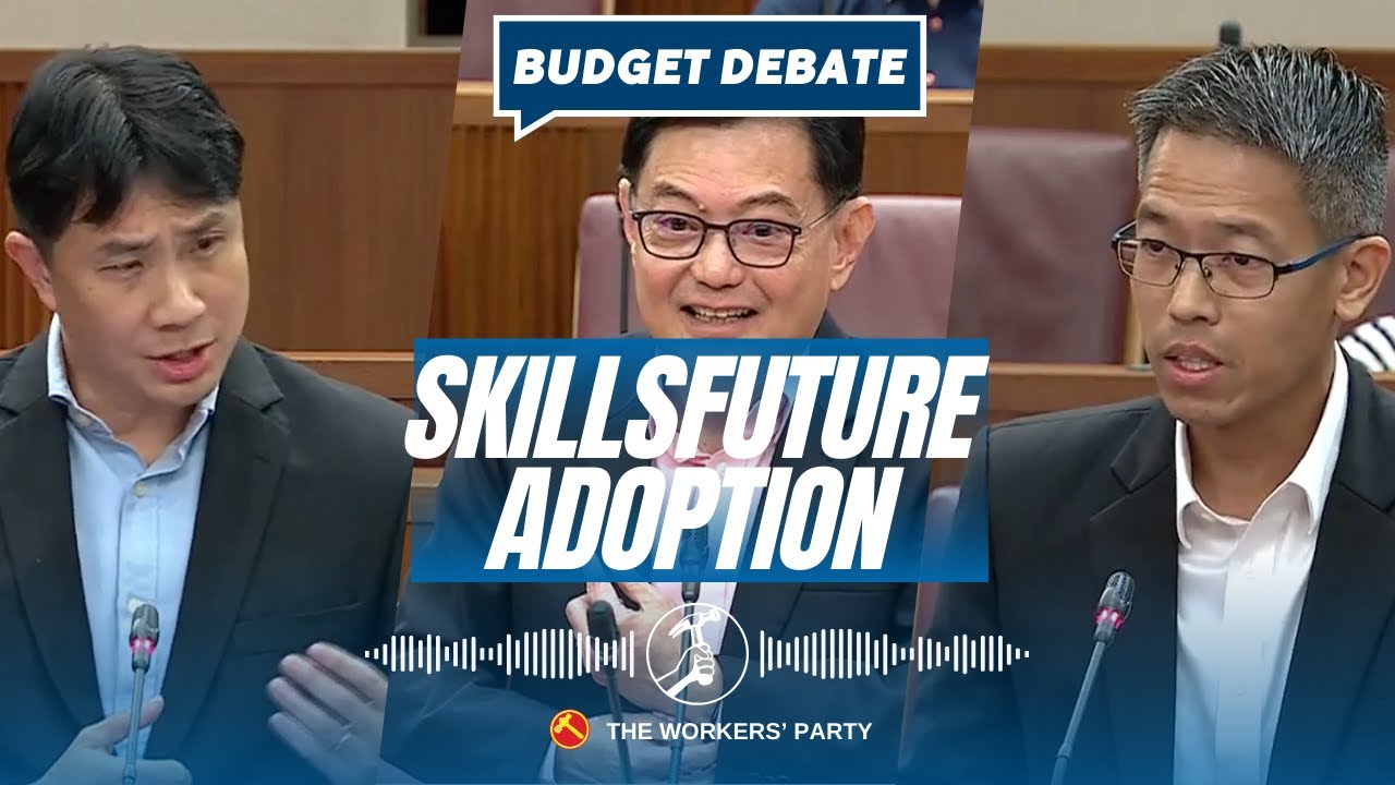 Parliamentary Exchange: MP Jamus Lim, MP Gerald Giam and DPM Heng Swee Kiat over SkillsFuture