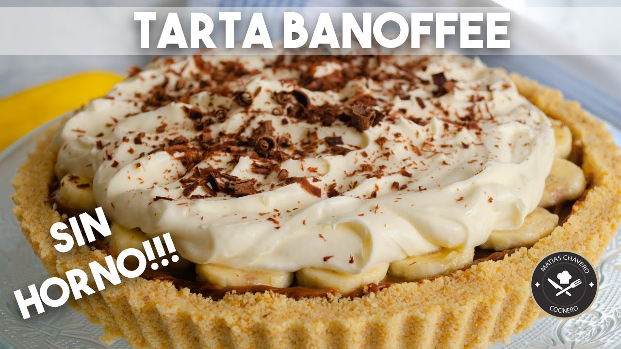 TARTA BANOFFEE - BANANA SPLIT ( SIN HORNO)