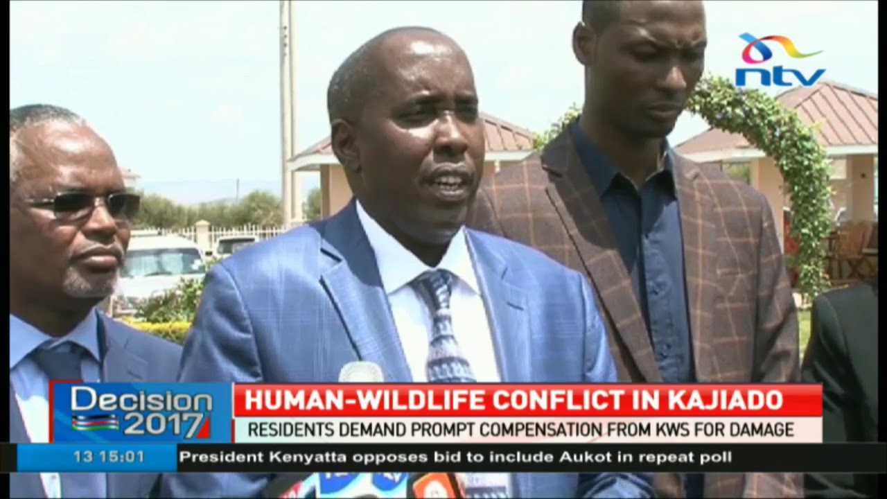 Kajiado residents decry destruction of property by wildlife