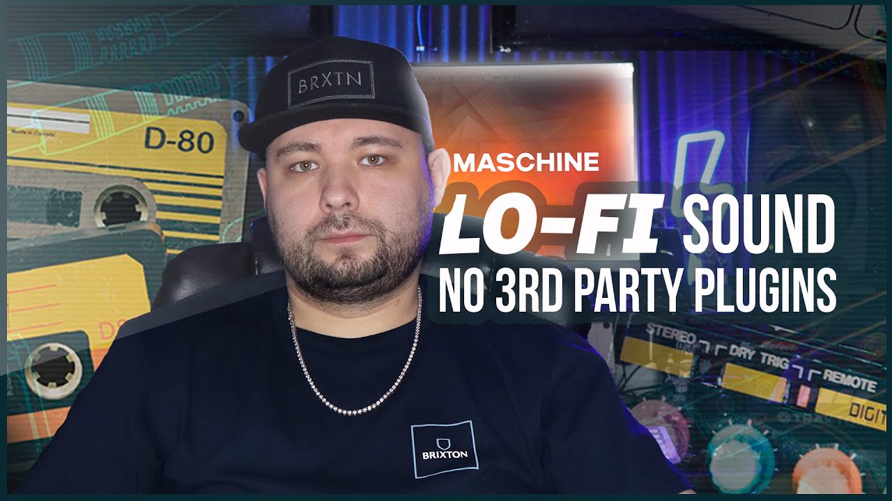 #LoFi in #Maschine without 3rd party #plugins or #vst