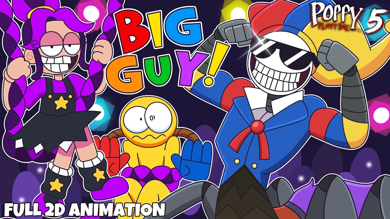 Big Guy (The Prototype Theme Song) | Poppy Playtime: Chapter 5 [ПОЛНОСТЬЮ АНИМИРОВАННЫЙ 2D МУЗЫКА...