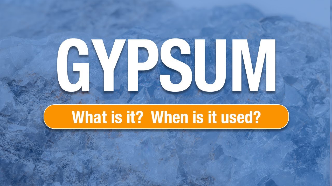 2 Minute Turf Talk  - Gypsum - What is it?  When is best used?