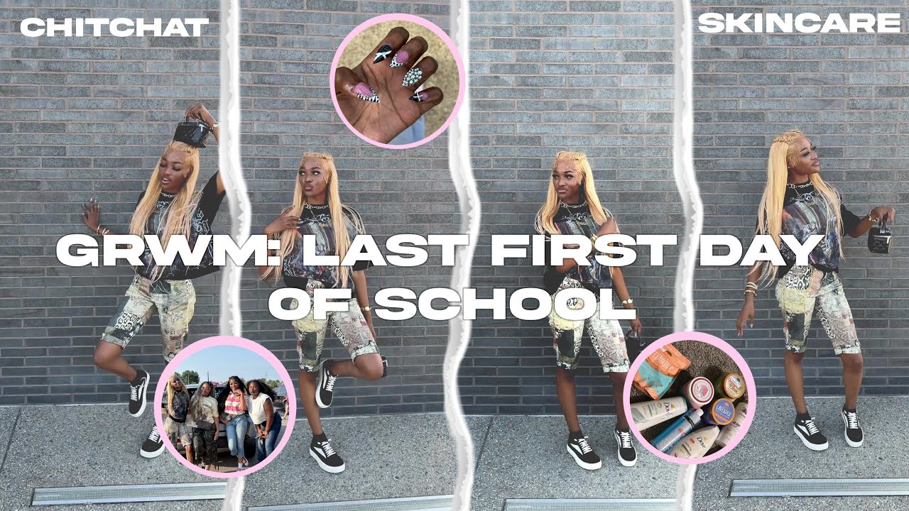 GRWM: First Day of School *senior year* ✰ | SENIOR DIARIES 01 | Makaila A&rsquo;maria