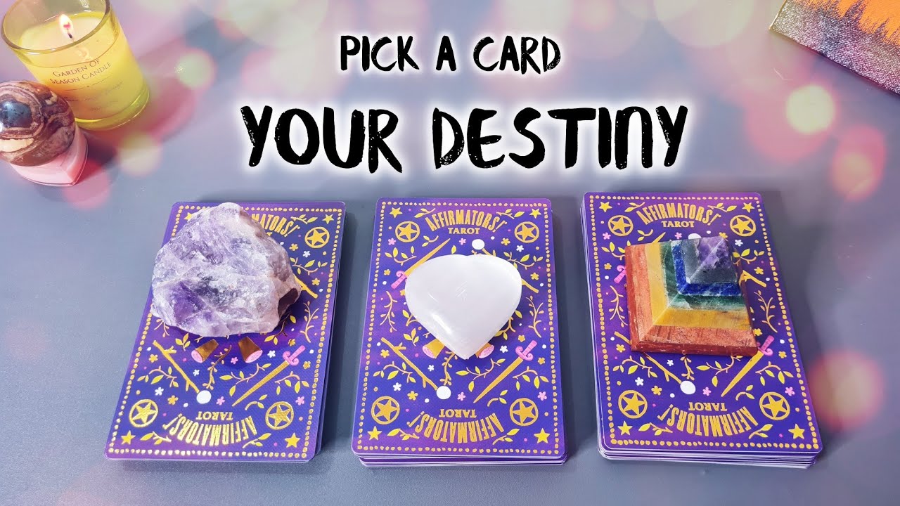Your Destiny → Pick A Crystal • What is Written in your destiny • Tarot Reading ☾ Psychic reading☽