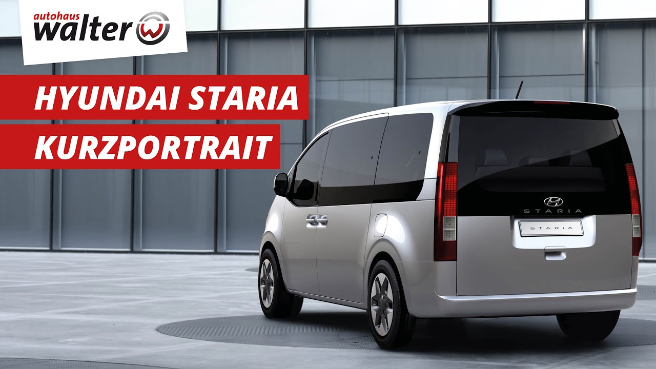 Wenn Luxus auf Größe trifft | Hyundai Staria 2022 | Kurzportrait zum neuen Hyundai Van