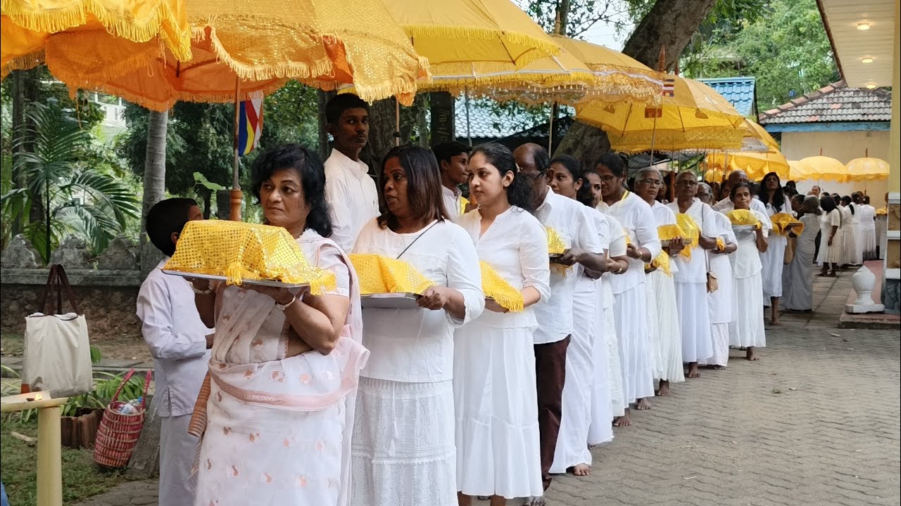 සත්බුදුවන්දනාව සහිත අසිරිමත් මහා  ඖෂධ පූජාව හා බොජ්ඣංග දේශනාව. #puja #pooja #blessings #blessed