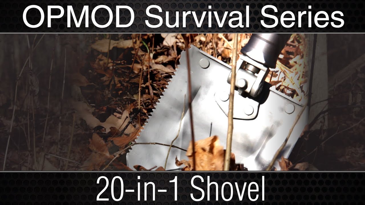 OPMOD Survival Series 20 in 1 Shovel - Exclusively at OpticsPlanet.com