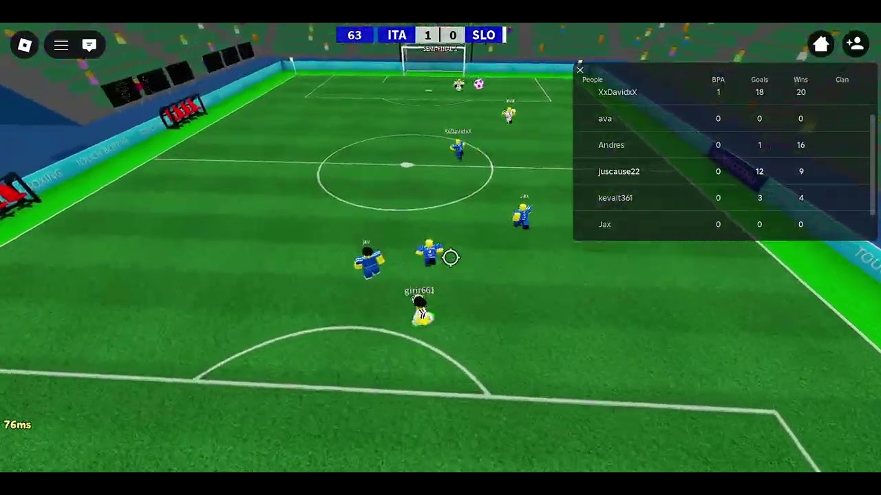 JUNIOR WAS CRAZY!!! #touchfootballroblox 