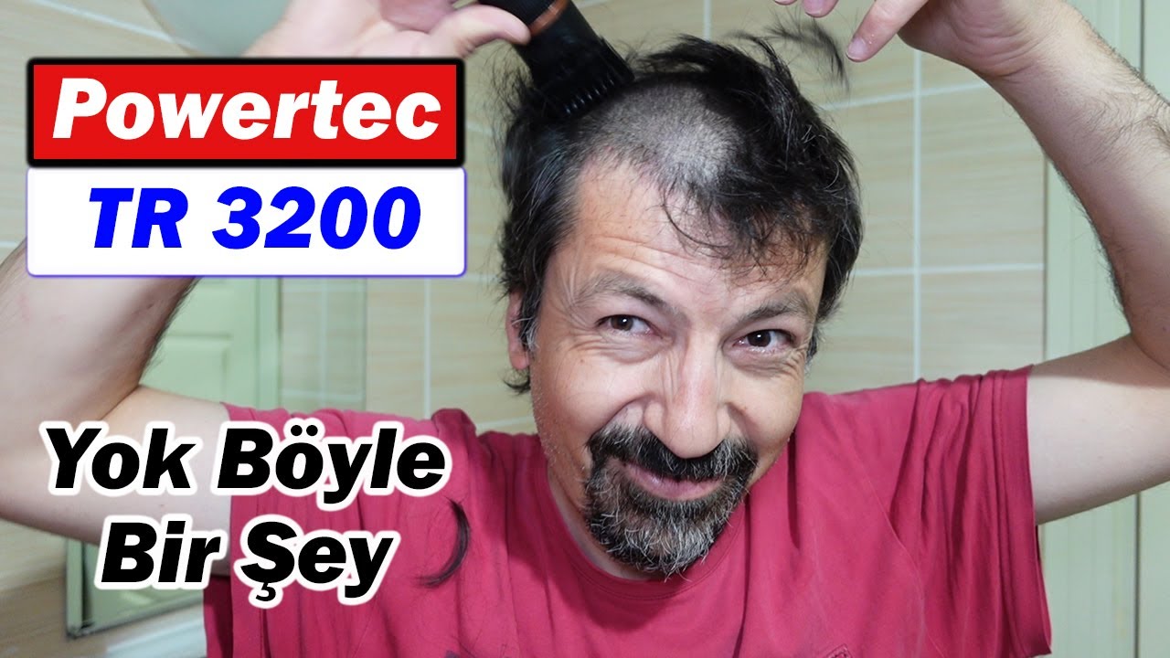 Powertec TR 3200 Saç ve Sakal Makinesi || Kendimde Denedim