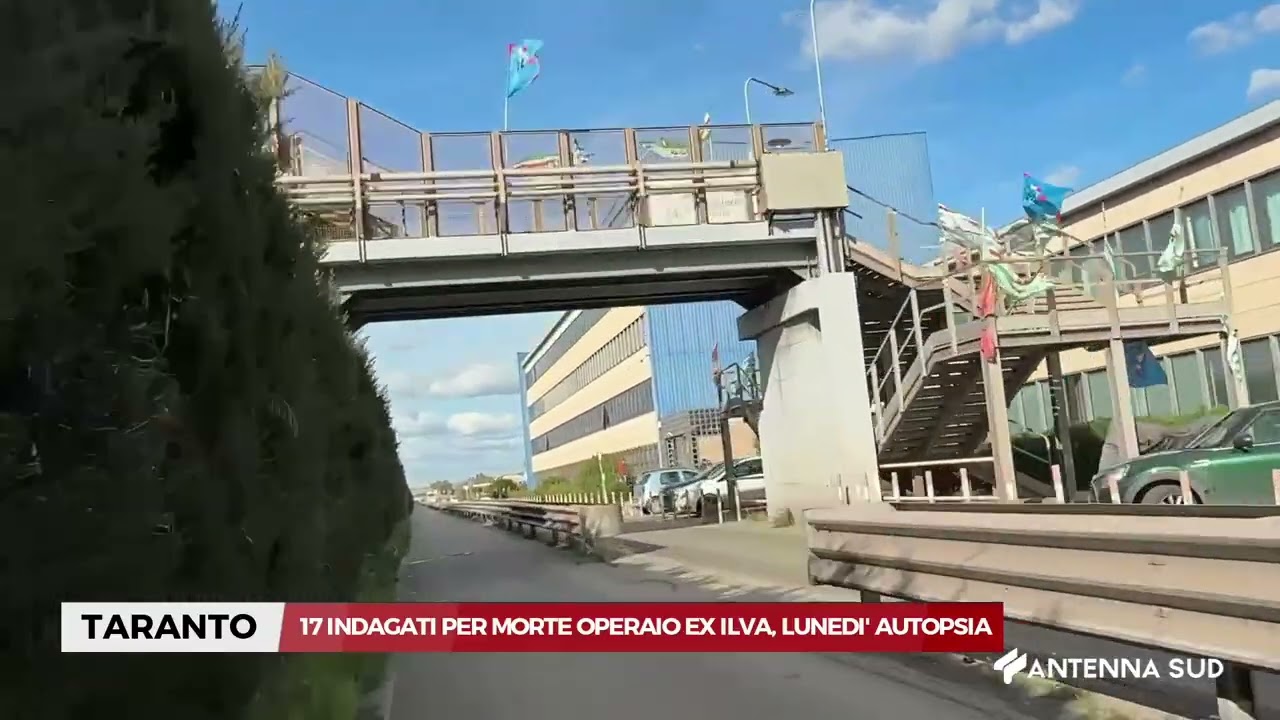 15 GENNAIO 2026   TARANTO   17 INDAGATI PER MORTE OPERAIO EX ILVA, LUNEDI' AUTOPSIA