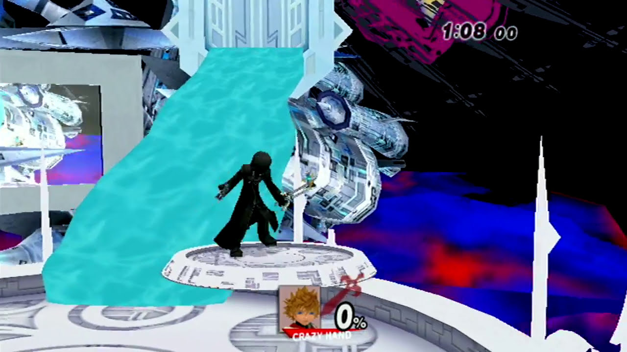 Super Smash Brothers. Brawl Hacks: Roxas