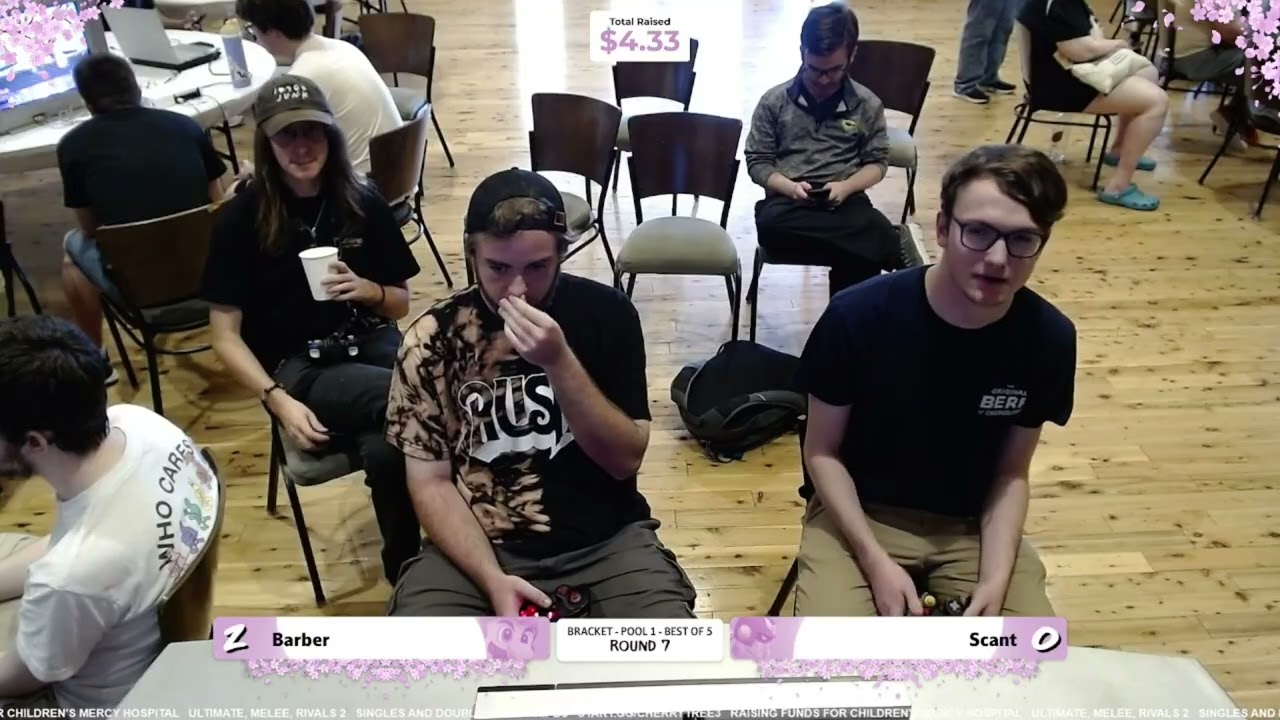Cherry Tree 3- Barber (Dr. Mario) vs Scant (Falcon) -  MELEE Pools