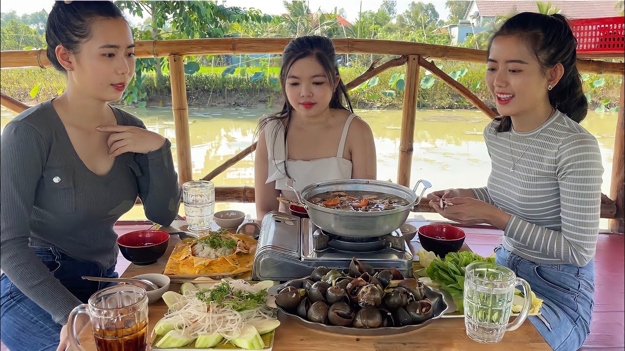 Qua Mỹ Hội Đông Thưởng Thức Ẩm Thực Miệt Vườn Giữa Cánh Đồng Xanh Mướt | NĐMT#364