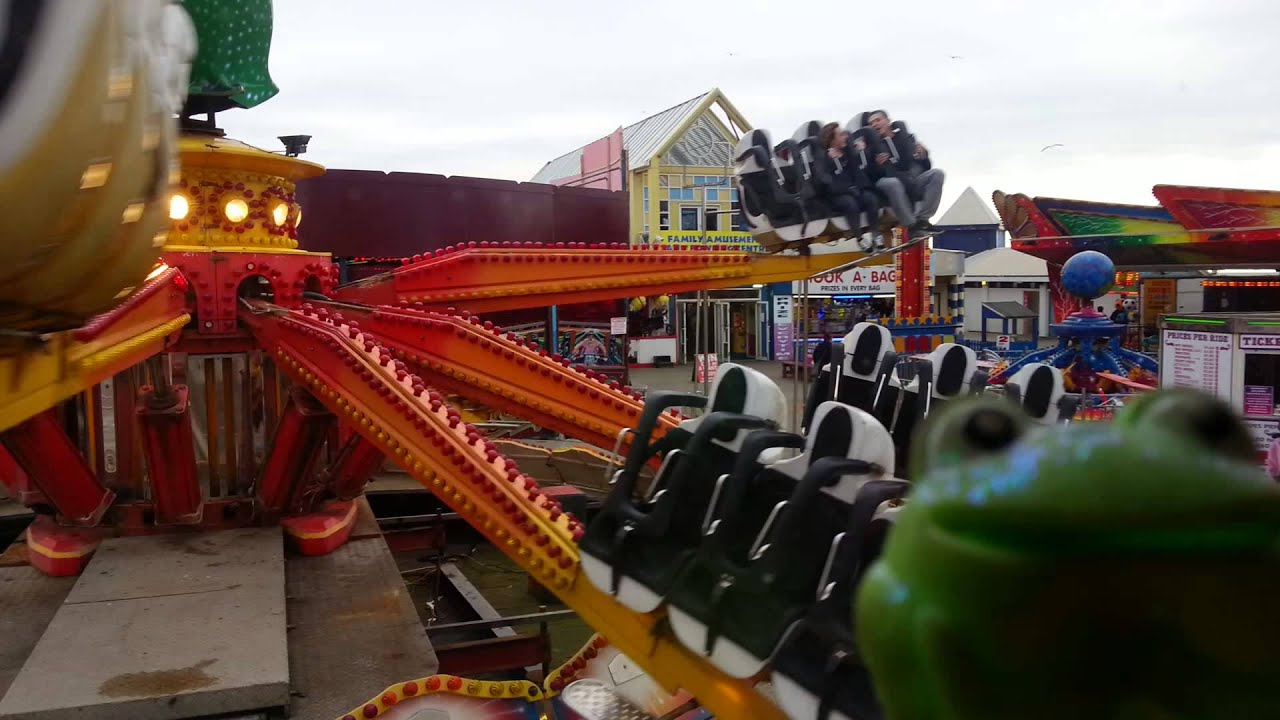 Crazy Frog Central Pier Blackpool  2015.