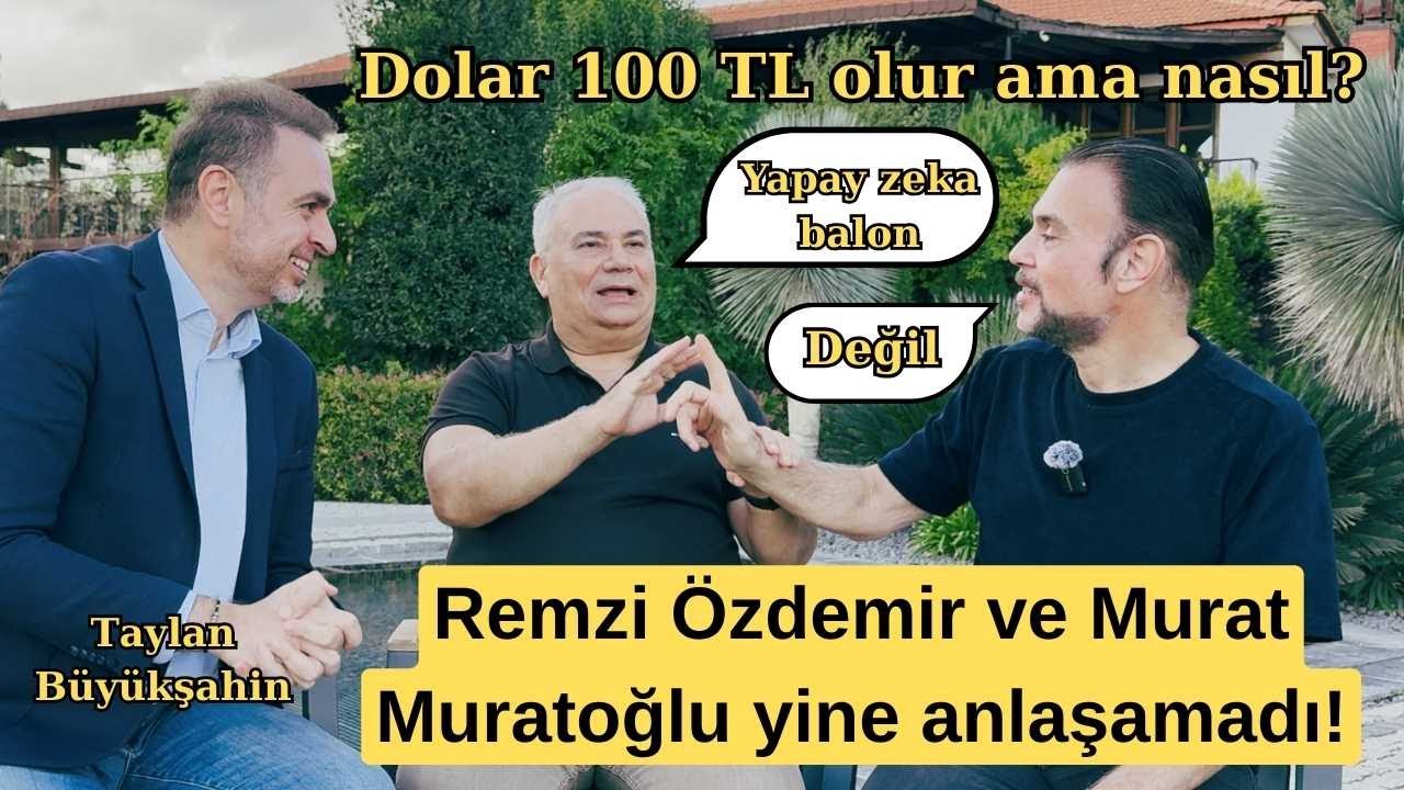 Remzi &Ouml;zdemir ve Murat Muratoğlu bir arada | Enflasyon ve dolar nereye? Yapay zeka balon mu?