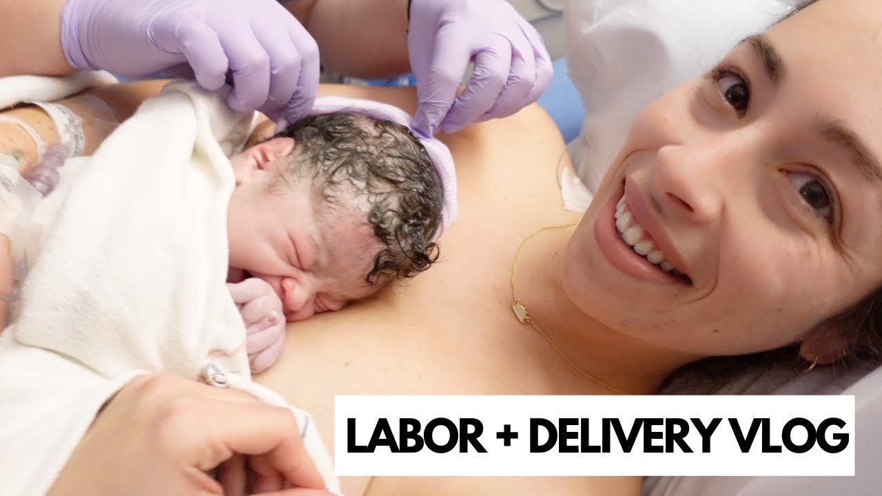 LABOR + DELIVERY VLOG | EMOTIONAL SURPRISE GENDER