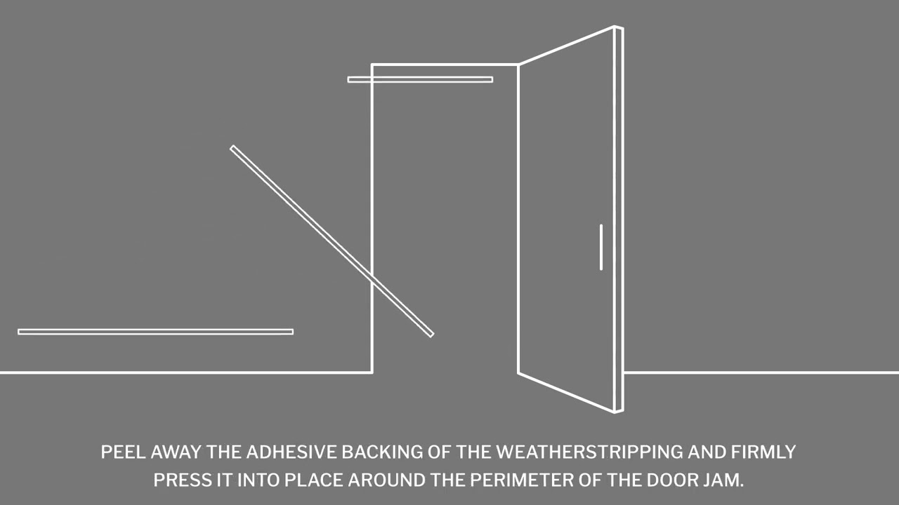 Step-by-Step Installation: Weatherstripping