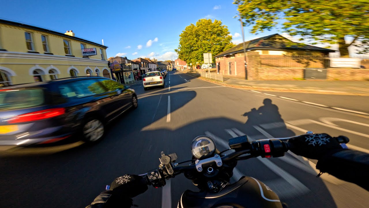 Evening Ride Home on the Triumph Trident 660 - Zard Exhaust + Quickshifter POV [4K]