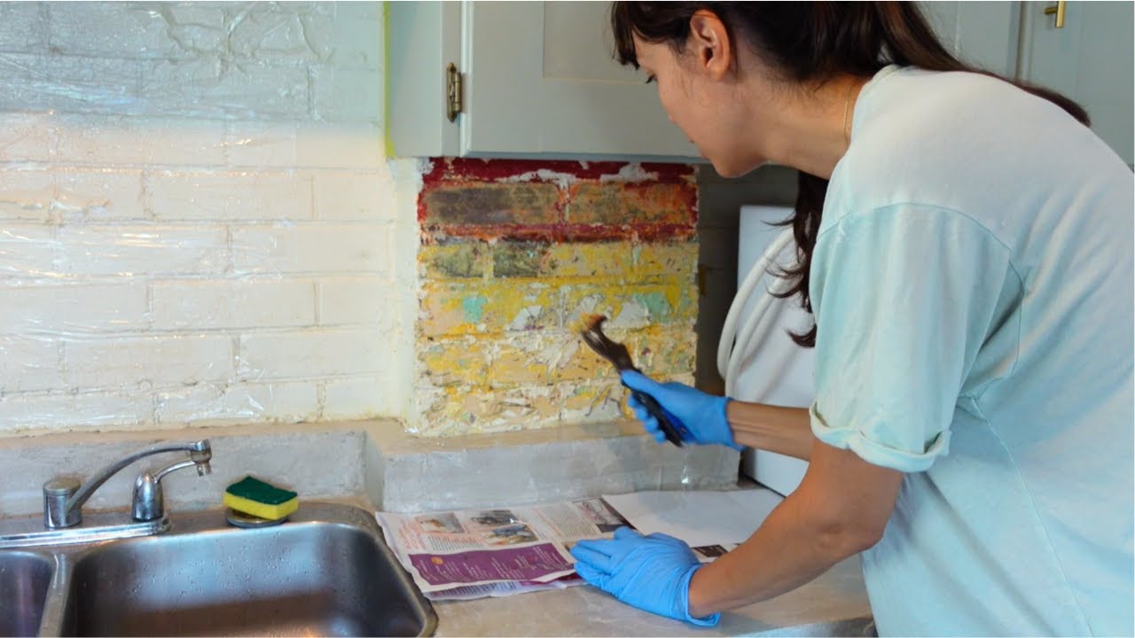 How to Remove Paint from Brick Wall DIY