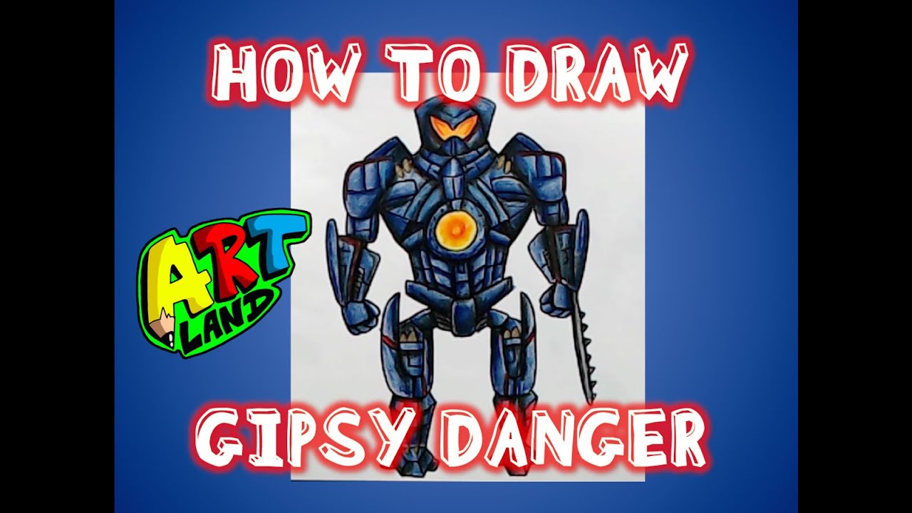How to Draw GIPSY DANGER!!!