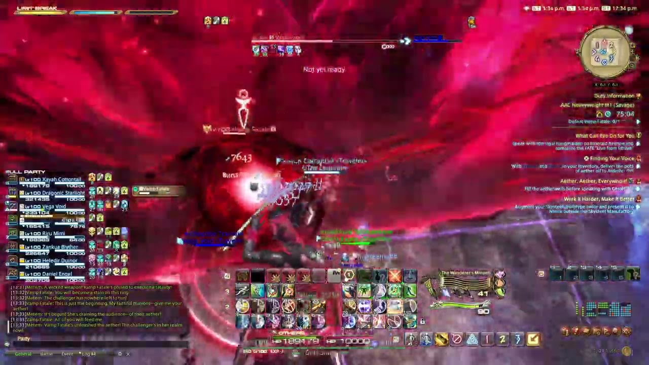 FFXIV M9S Week 9 PF Reclear
