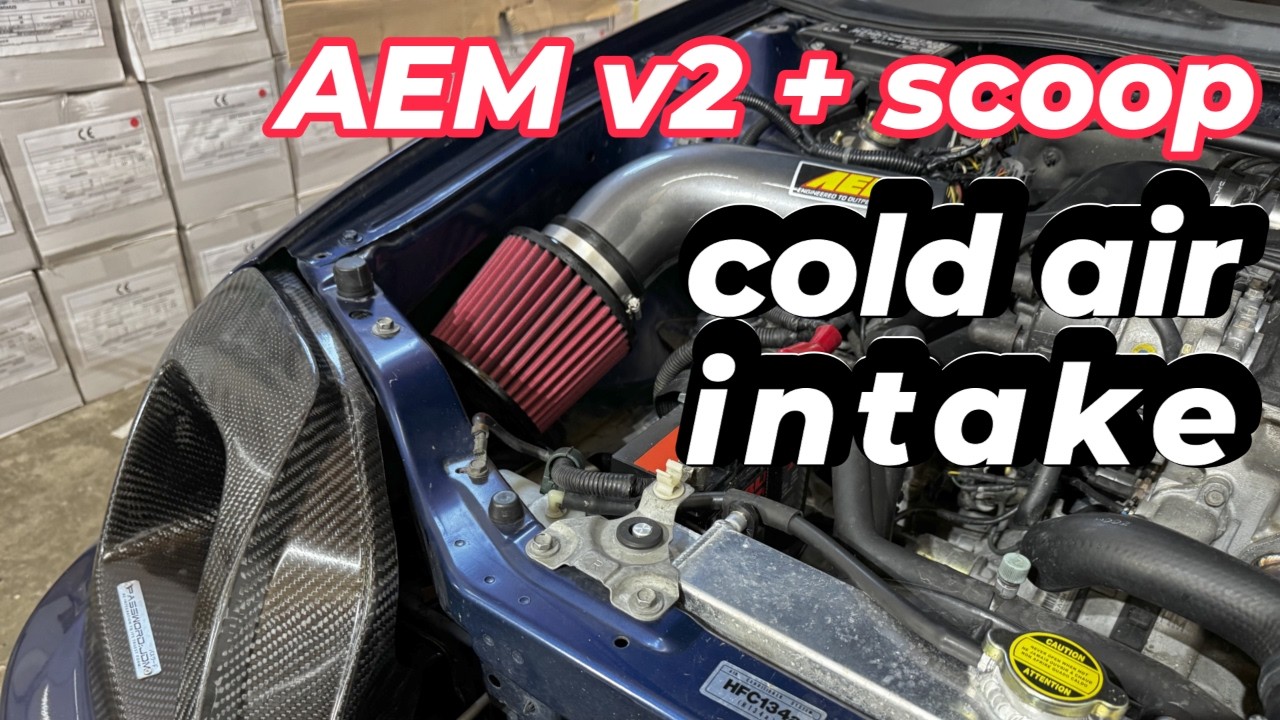 1997 Honda Prelude: Cold Air Intake Upgrade