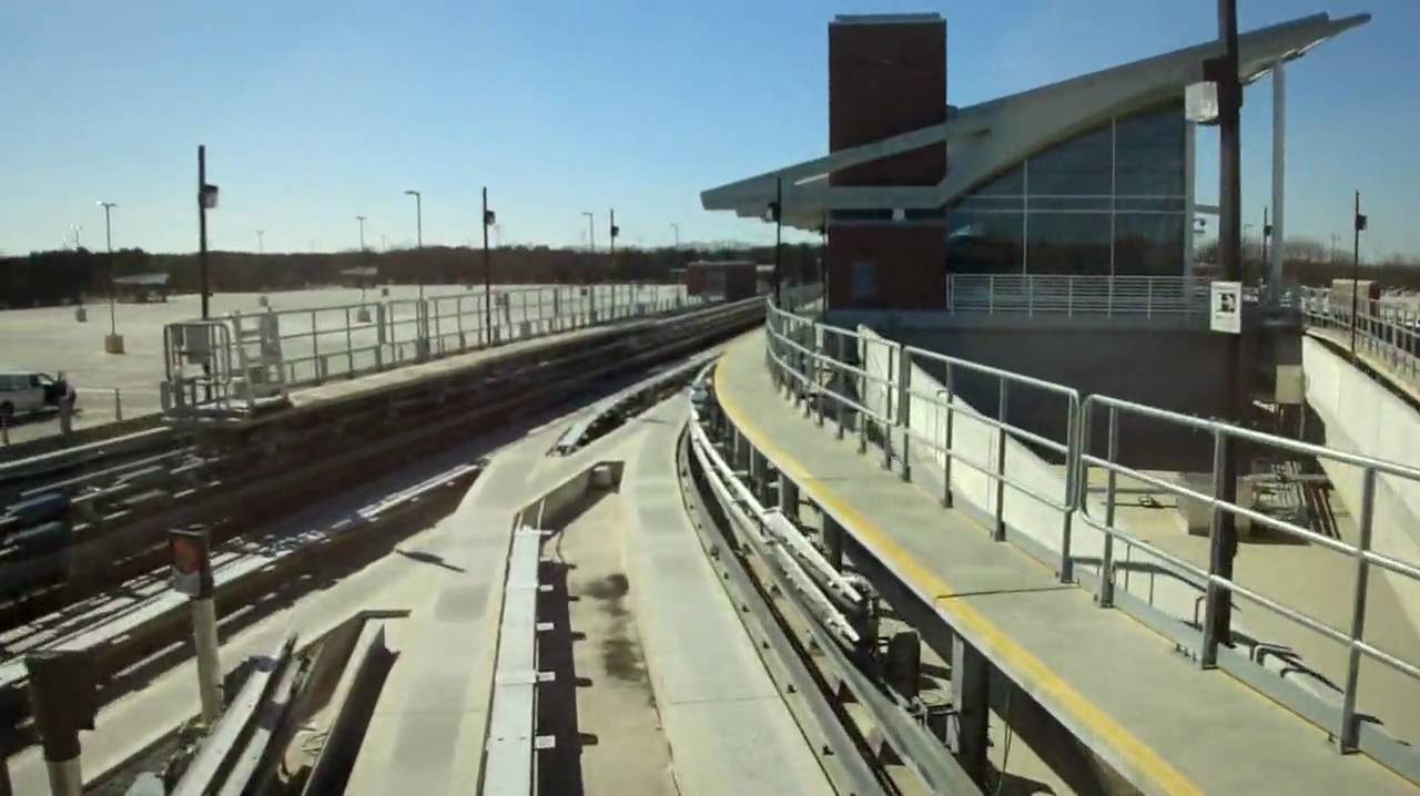 ATL SkyTrain at the Atlanta Hartsfield-Jackson International Airport (Mitsubishi Crystal Mover)