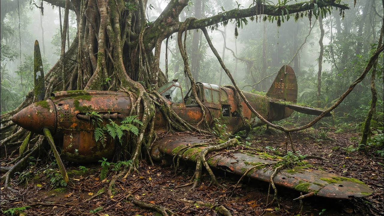 I Found a Rusted CURTISS P-40 WARHAWK  in the Jungle and Restored It SOLO ..